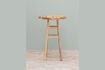 Miniatuur Luar beige teak eettafel 3