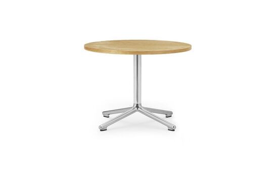 Lunar ronde salontafel in licht eiken