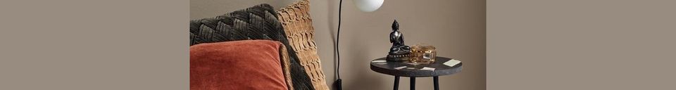 Benadrukte materialen Maan-wandlamp en lamp