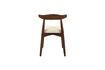 Miniatuur Mandela bruine houten stoel 11