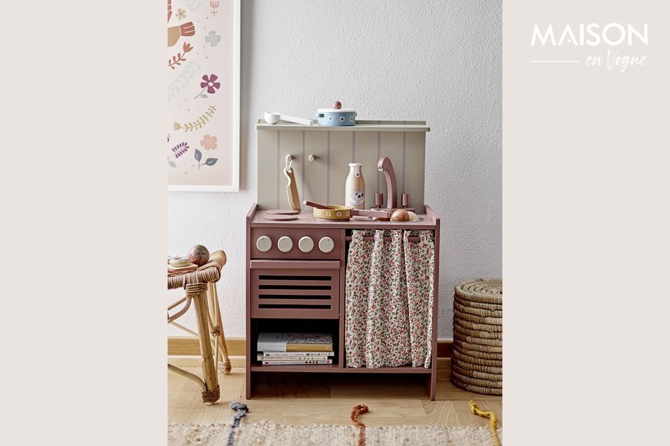 Strakke Scandinavische stijl voor twee manden met deksels met Deense accenten