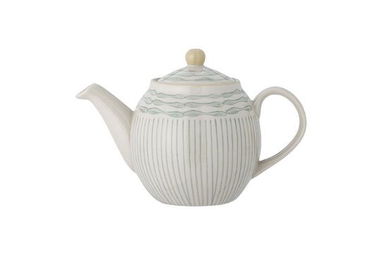 Maple blauw steengoed theepot