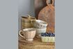 Miniatuur Maple blauwe steengoed mok 3