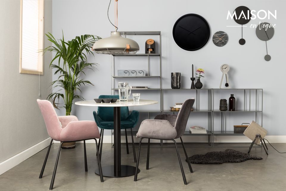 De adelstand van marmer op een elegante en onderhoudsvriendelijke tafel
