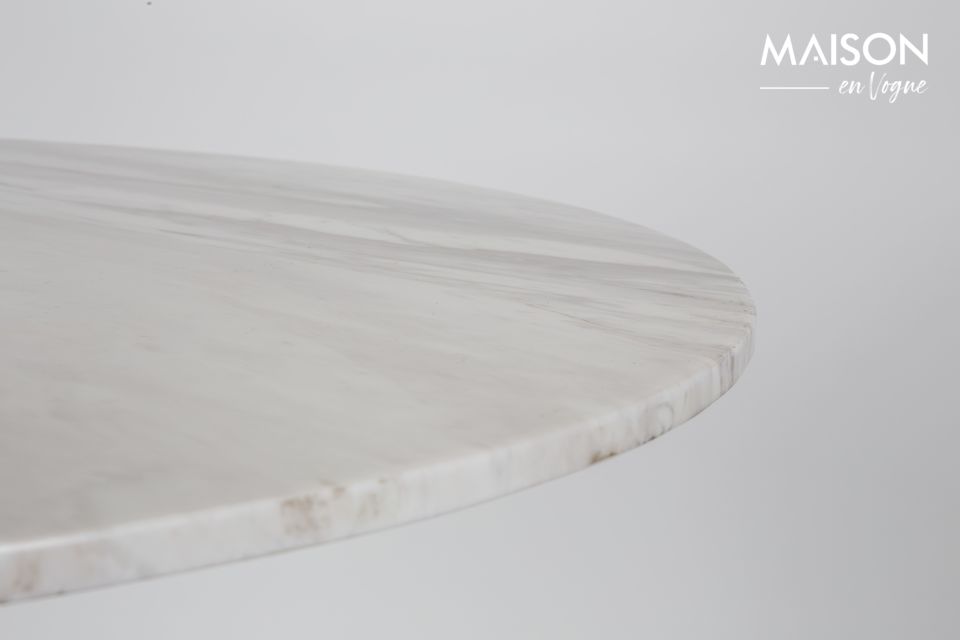 Marmer King Tafel 90' zwart - 8