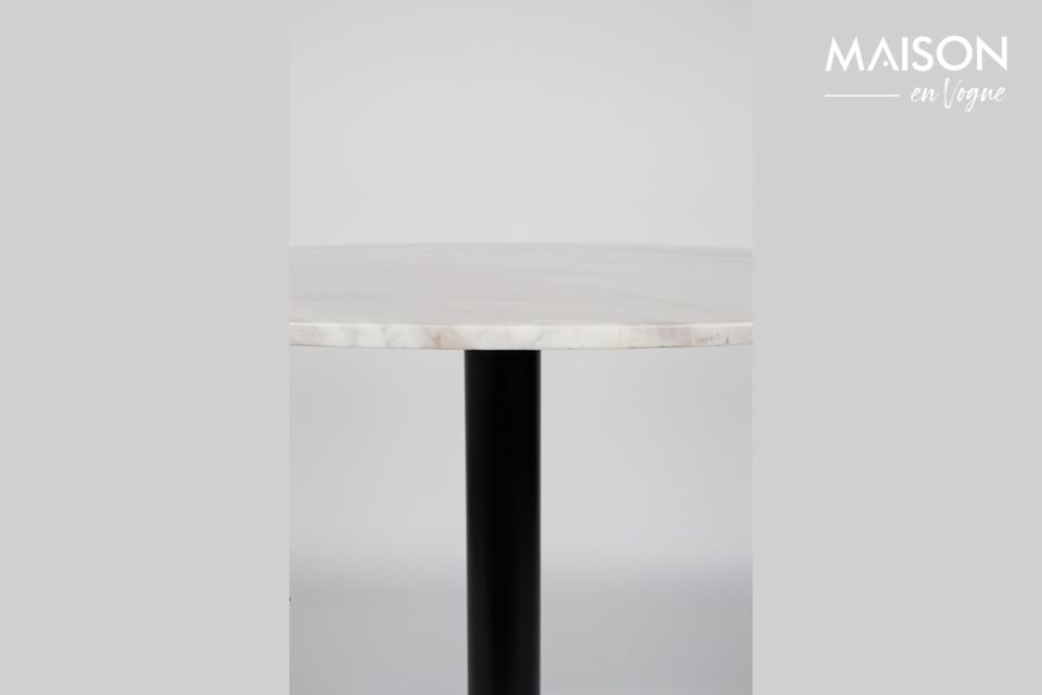 Marmer King Tafel 90' zwart - 11