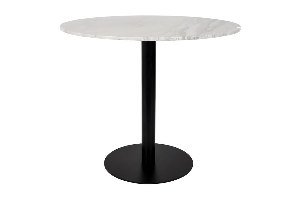 Marmer King Tafel 90' zwart - 12