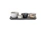 Miniatuur Masami wit steengoed Sushi set Productfoto