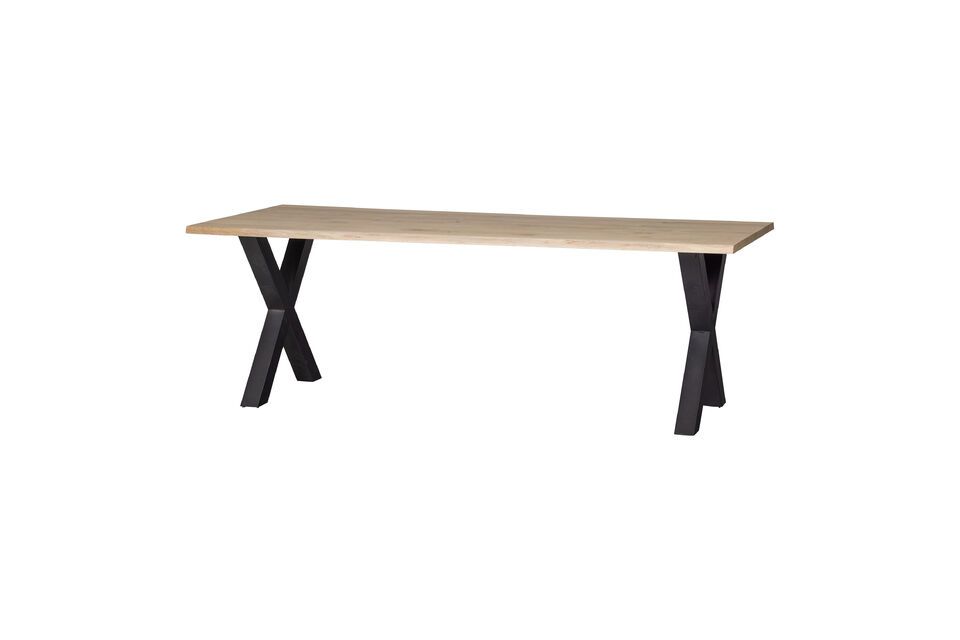 Elk tafelblad is uniek door de originele contouren die langs de randen van de lange zijde bewaard