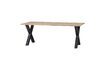 Miniatuur Massief eiken tafel Tablo beige 3