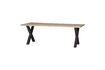 Miniatuur Massief eiken tafel Tablo beige 3