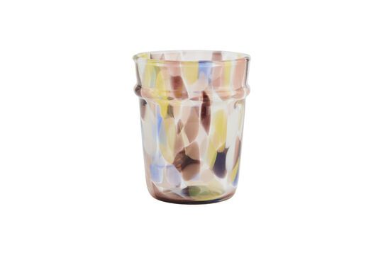 Meerkleurig drinkglas van glas