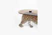 Miniatuur Meerkleurige salontafel van hars Dope as Hell 7