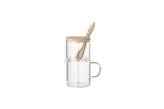 Melkkan en suikerpot Glanes Productfoto