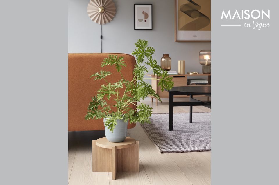 Een wandlamp in de vorm van een waaier