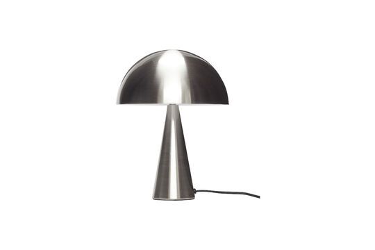 Metalen tafellamp Mush nikkel Productfoto