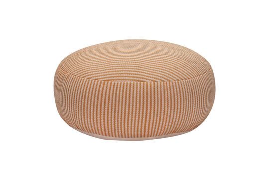 Mochi oranje katoenen poef Productfoto