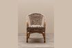 Miniatuur Moorea beige rotan stoel 2
