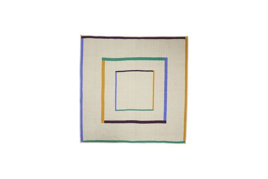Multicoloured Katoenen Sprei 260x260 Twist