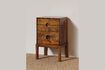 Miniatuur Nachtkastje Herstal donker hout 2