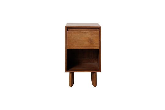 Nachtkastje Leeds donker hout