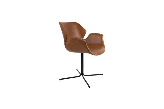 Nikki-fauteuil helemaal bruin Productfoto