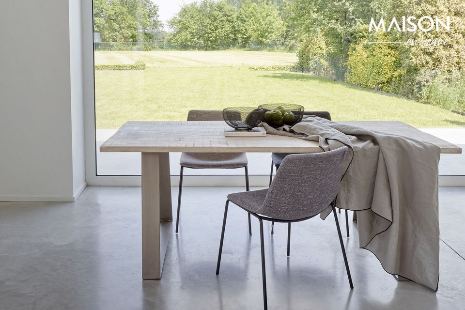 Kies voor een moderne en natuurlijke tafel tegelijk