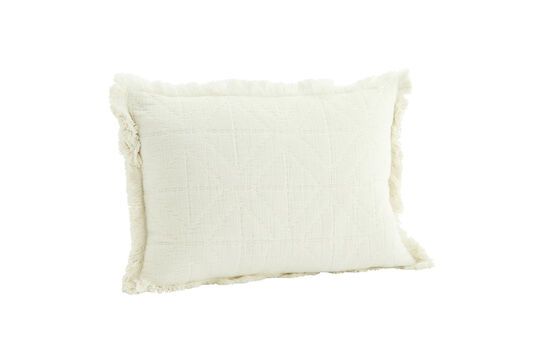 Off-white katoenen kussenhoes Dekbed
