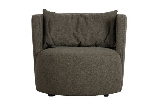 Ontdek bruine stoffen fauteuil