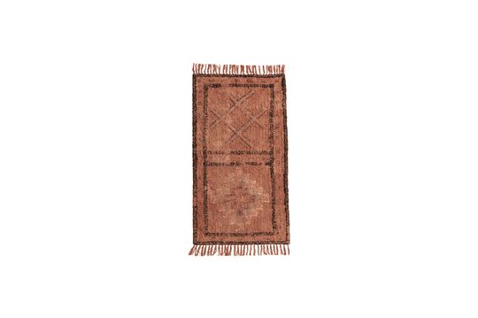 Oranje getuft katoenen tapijt Charca Productfoto