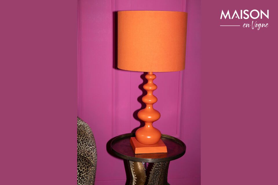 Oranje ijzeren lamp When Orange is King Bold Monkey
