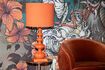 Miniatuur Oranje ijzeren lamp When Orange is King 3