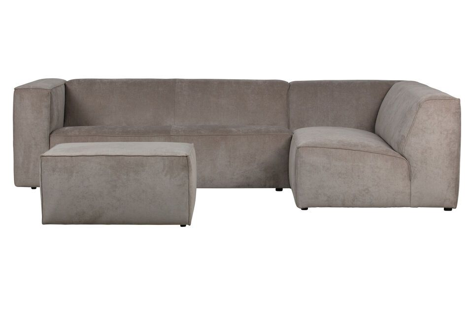 Comfortabele en elegante poef voor een modern interieur