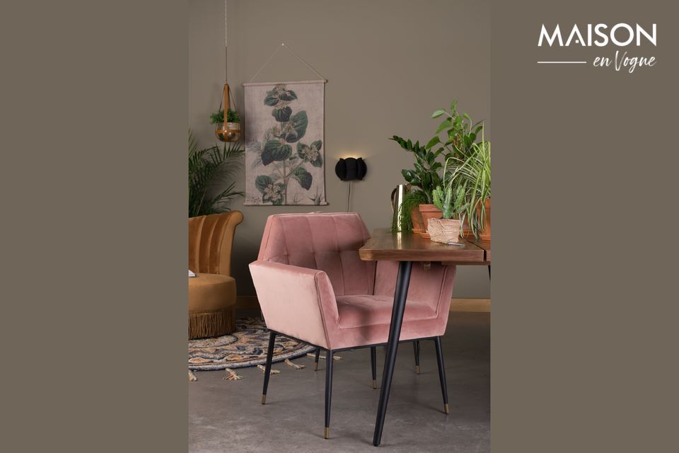 Oude roze Kate fauteuil Dutch Bone