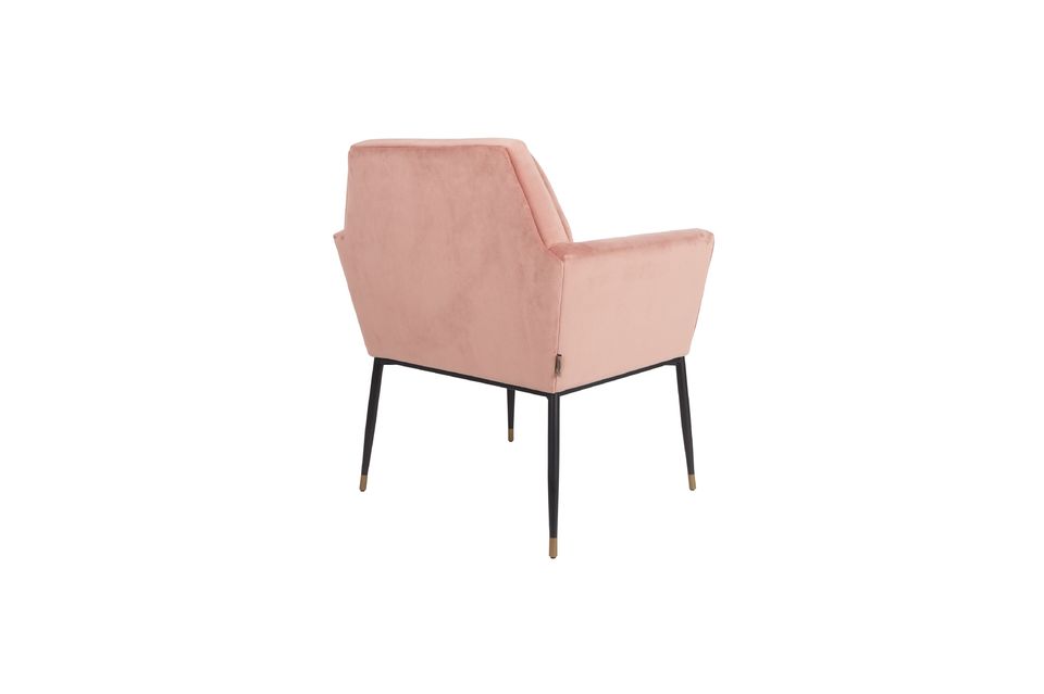 Oude roze Kate fauteuil - 6