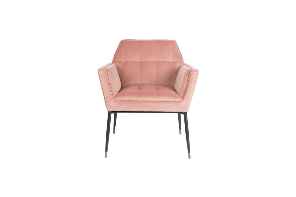 Oude roze Kate fauteuil - 8