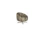 Miniatuur Panther lounge fauteuil in veelkleurige stof Productfoto