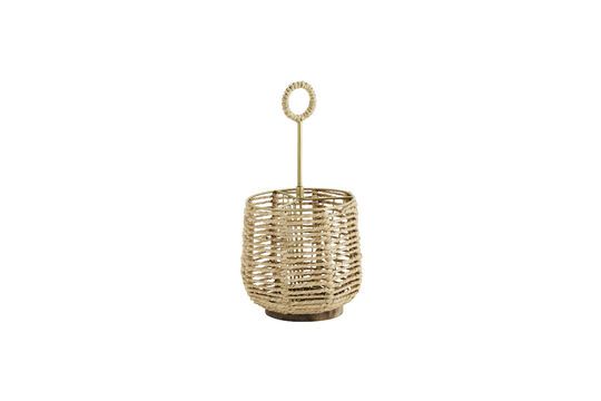 Pavert beige jute bestekmand