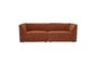 Miniatuur Petra bruine sofa Productfoto