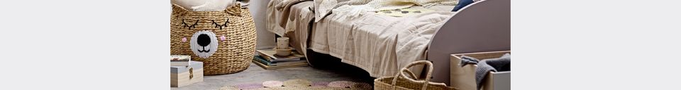 Benadrukte materialen Plaid Nature in wol
