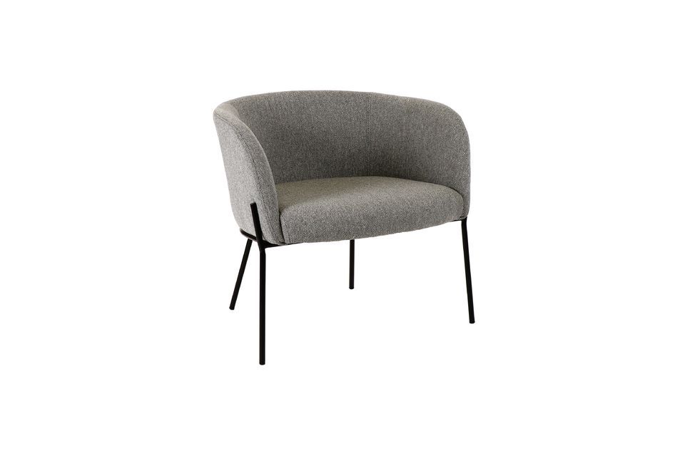 Polka stof fauteuil 