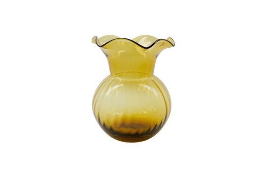 Pomp amber glazen vaas Productfoto