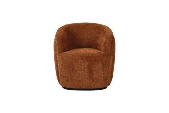 Porterville roest krullende stoffen fauteuil