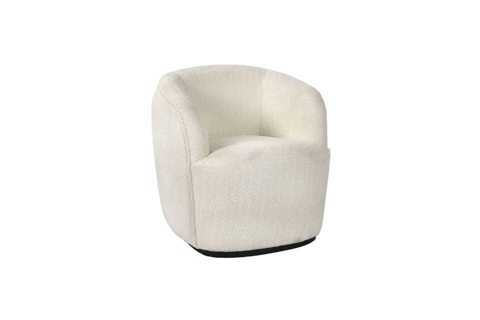 Porterville witte krulstoel Pomax