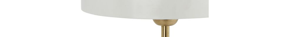 Benadrukte materialen Ranto witte lamp