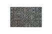 Miniatuur Renna zwart-wit stoffen tapijt 1