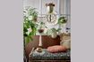 Miniatuur Rezan beige steengoed hangende bloempot 3