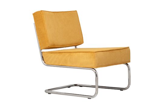 Rib Lounge Chair Geel