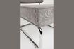 Miniatuur Rib Lounge Chair met armleuningen in een koele grijze kleur 5
