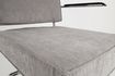 Miniatuur Rib Lounge Chair met armleuningen in een koele grijze kleur 8
